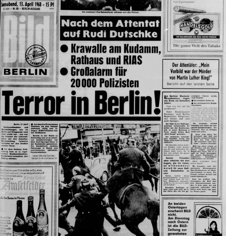 Bild-Zeitung, 1968