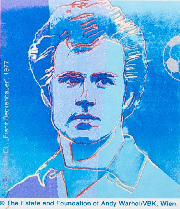 Franz Beckenbauer, Andy Warhol