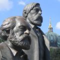 Karl Marx Friedrich Engels Denkmal